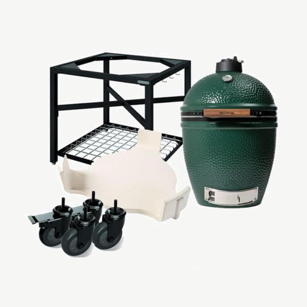 MAISON-HOTELIERE-BARBECUE-BIG-GREEN-EGG-LARGE--PACK-STARTER-TABLE-MODULABLE-PROFIL