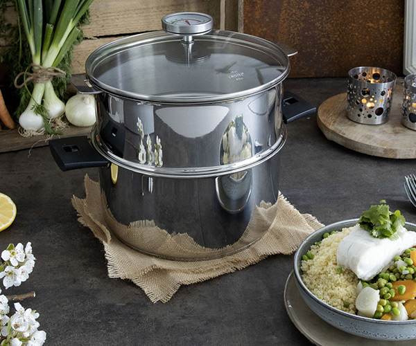 tajine de légumes au cabillaud avec le biome cristel