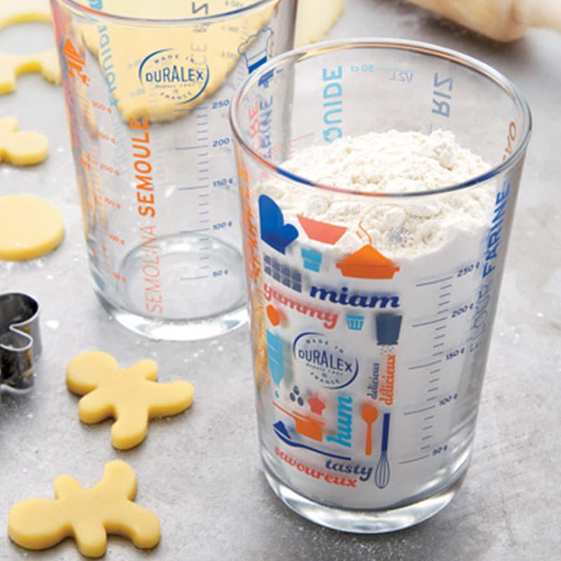 farine verre doseur