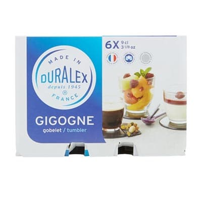 coffret duralex 6 verres