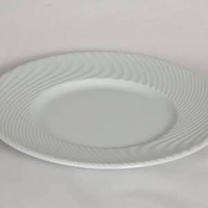 MaisonHoteliere-APILCO-Assiette-Blanche-Porcelaine-bord-en-relief-vague-28cm-30NAR280