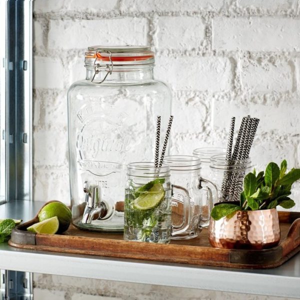 distributeur de boisson avec mise en scène mojito